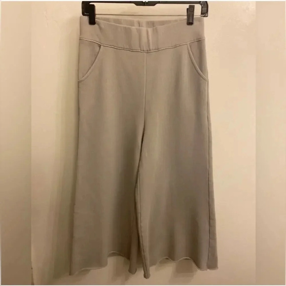 Frank & Eileen Lab Gaucho Pants Gray Size Extra Small - Picture 3 of 8